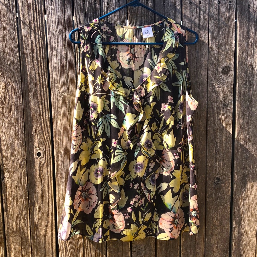 Cabi Osaka Nights Blouse, XL